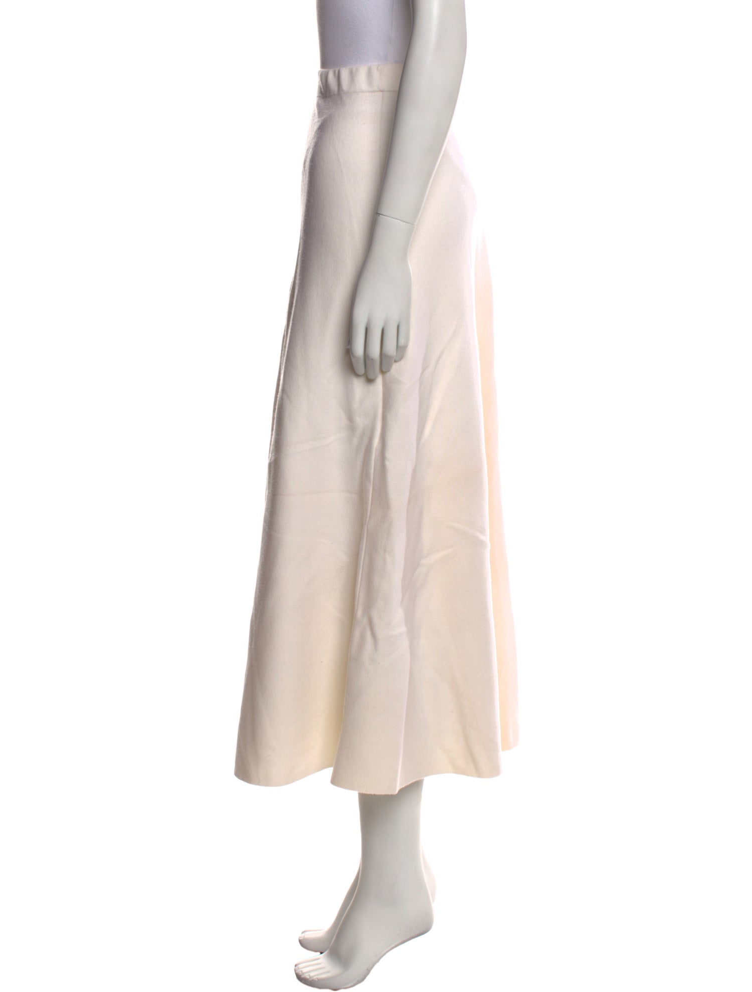 Gabriela Hearst Wool Midi Length Skirt