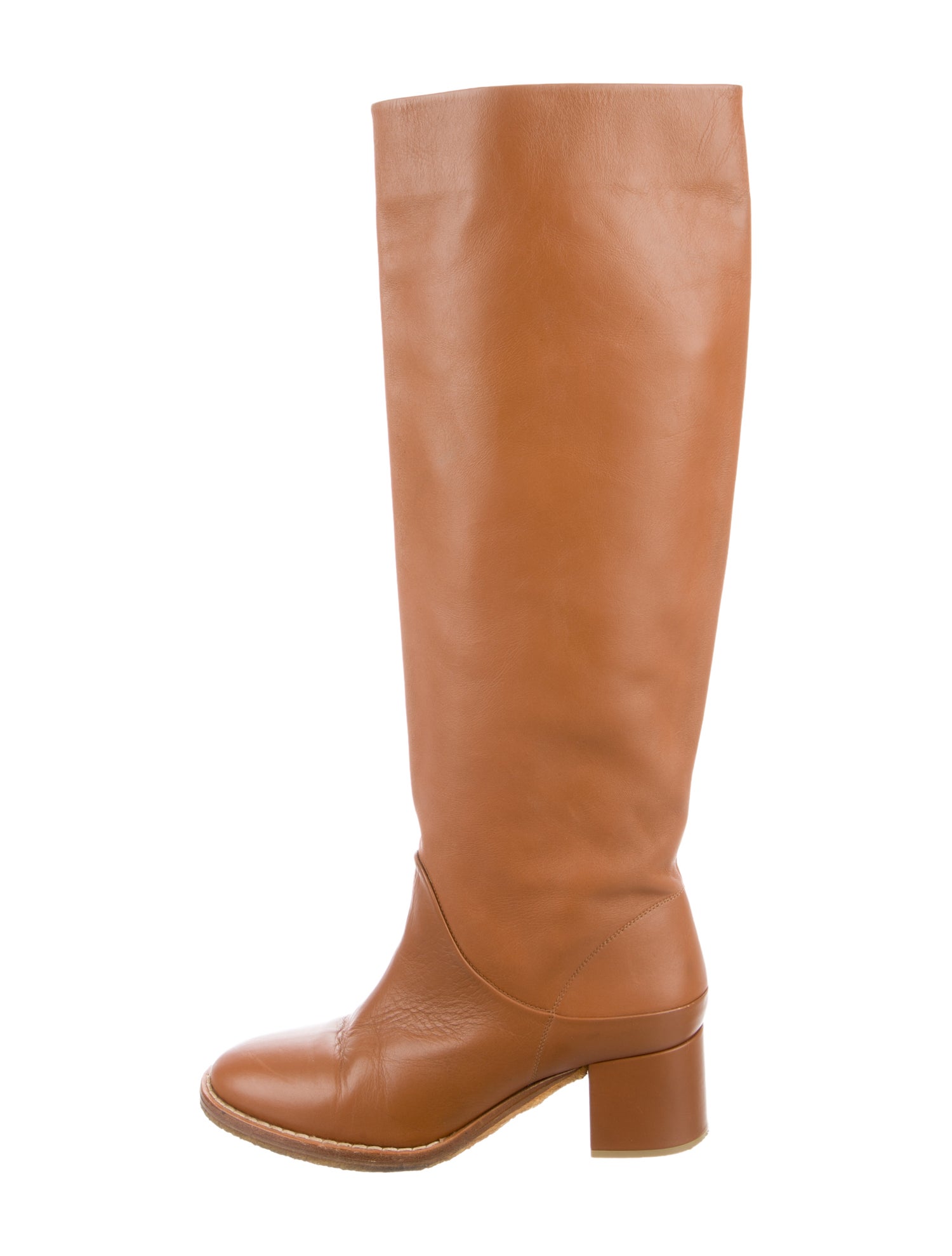 Gabriela Hearst Leather Riding Boots