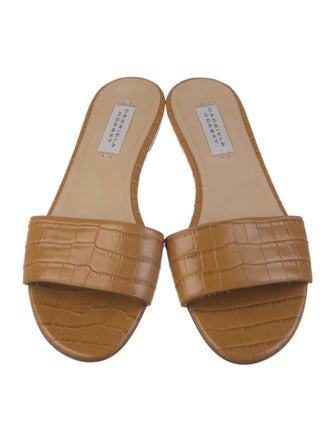 Gabriela Hearst Leather Slides