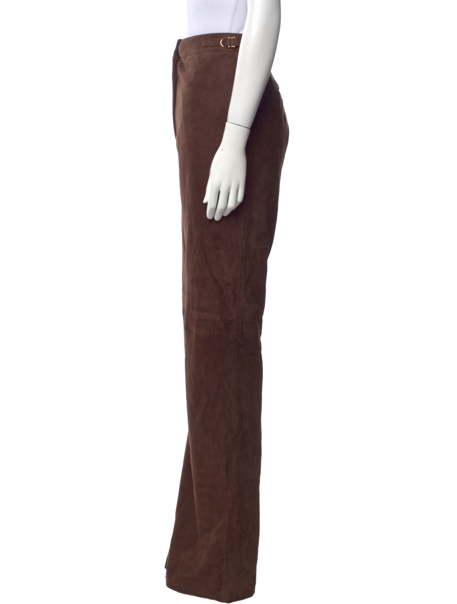 Gabriela Hearst Leather Wide Leg Pants w/ Tags