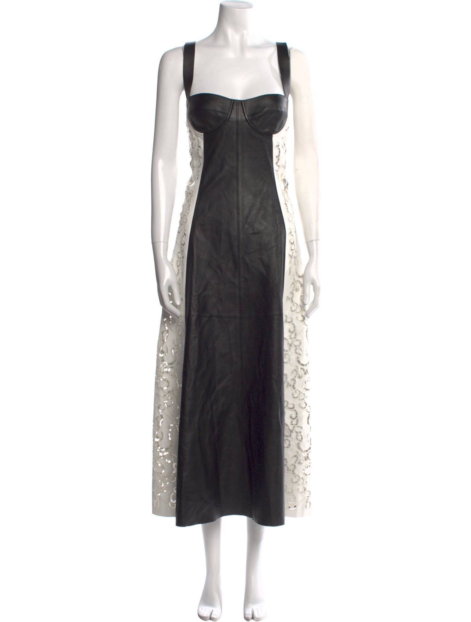 Gabriela Hearst Lamb Leather Long Dress