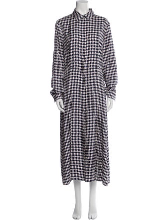 Gabriela Hearst Printed Midi Length Dress