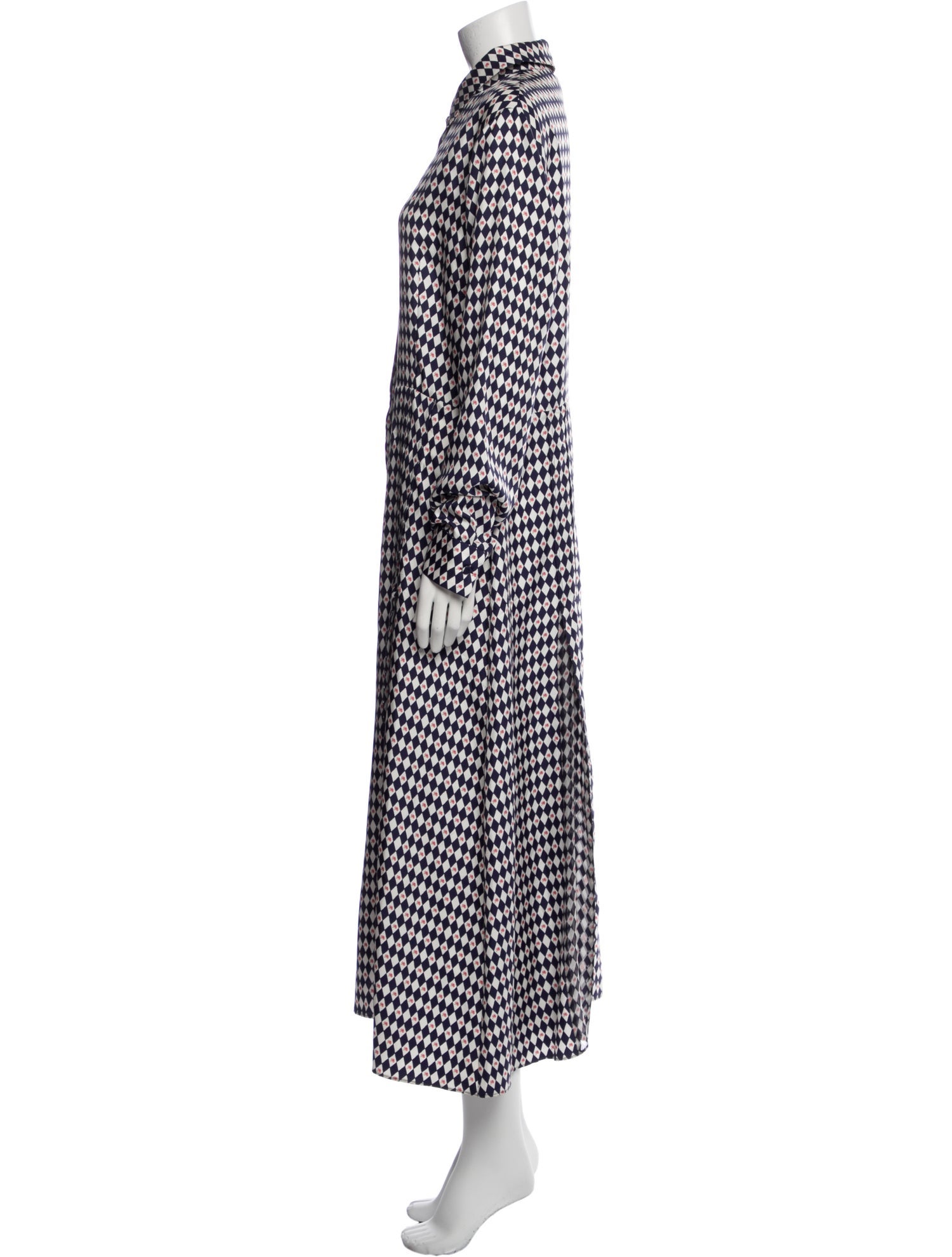 Gabriela Hearst Printed Midi Length Dress