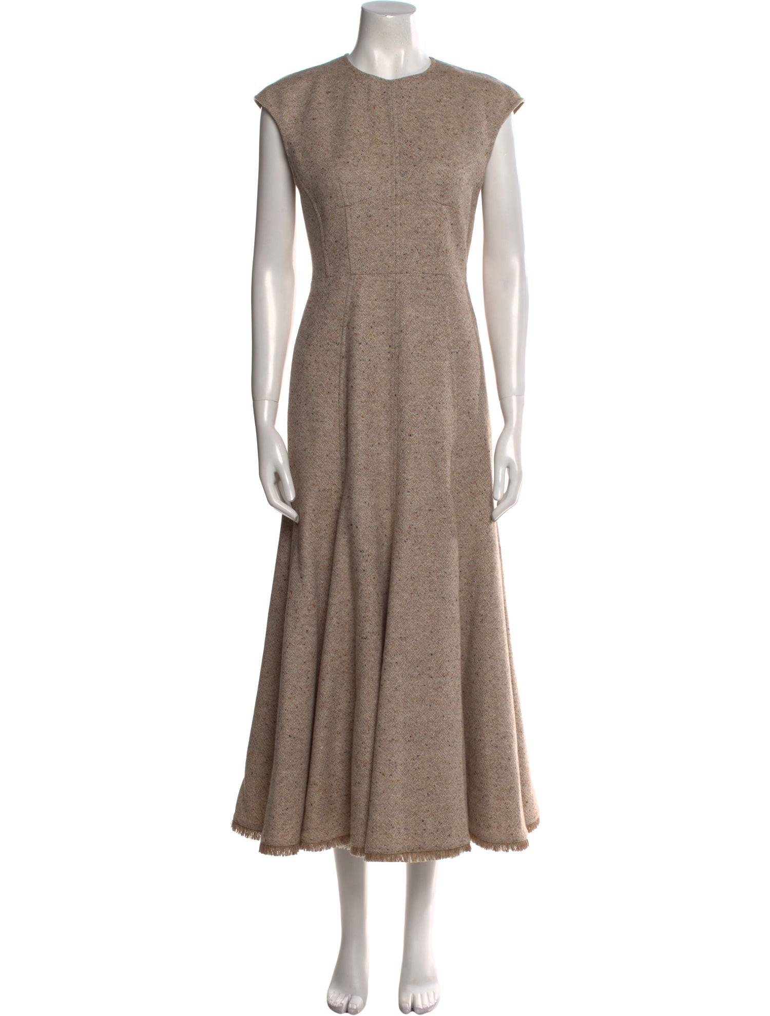 Gabriela Hearst Virgin Wool Long Dress