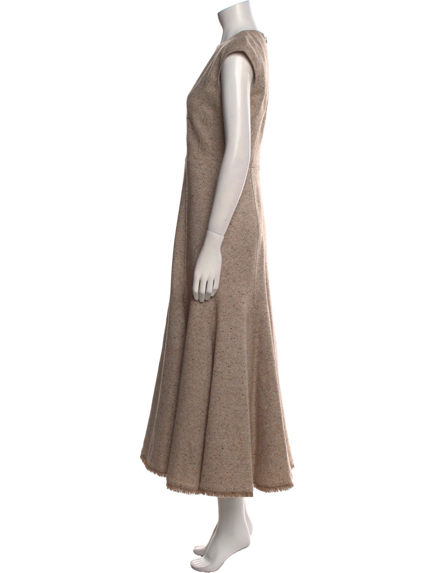 Gabriela Hearst Virgin Wool Long Dress