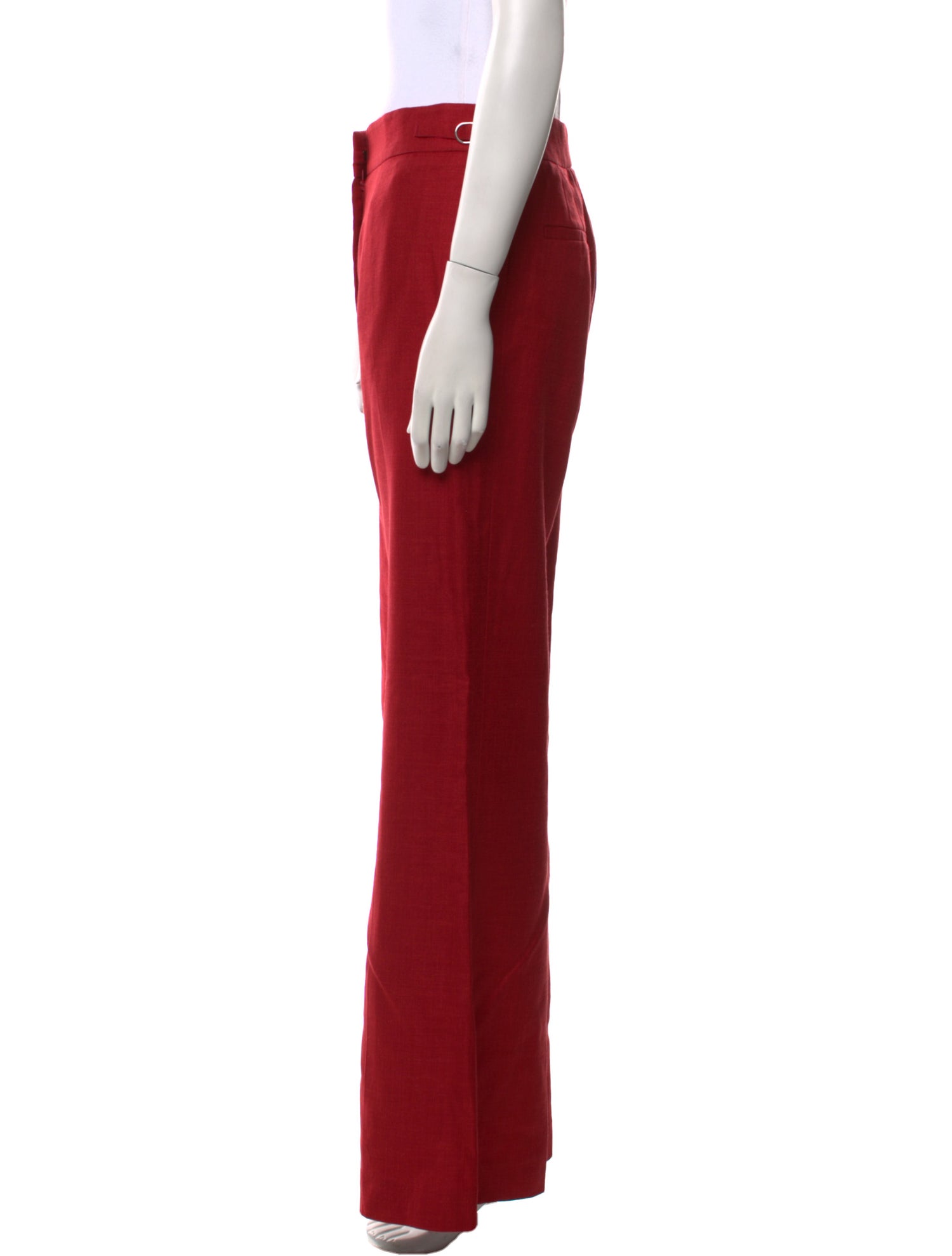 Gabriela Hearst Wool Wide Leg Pants