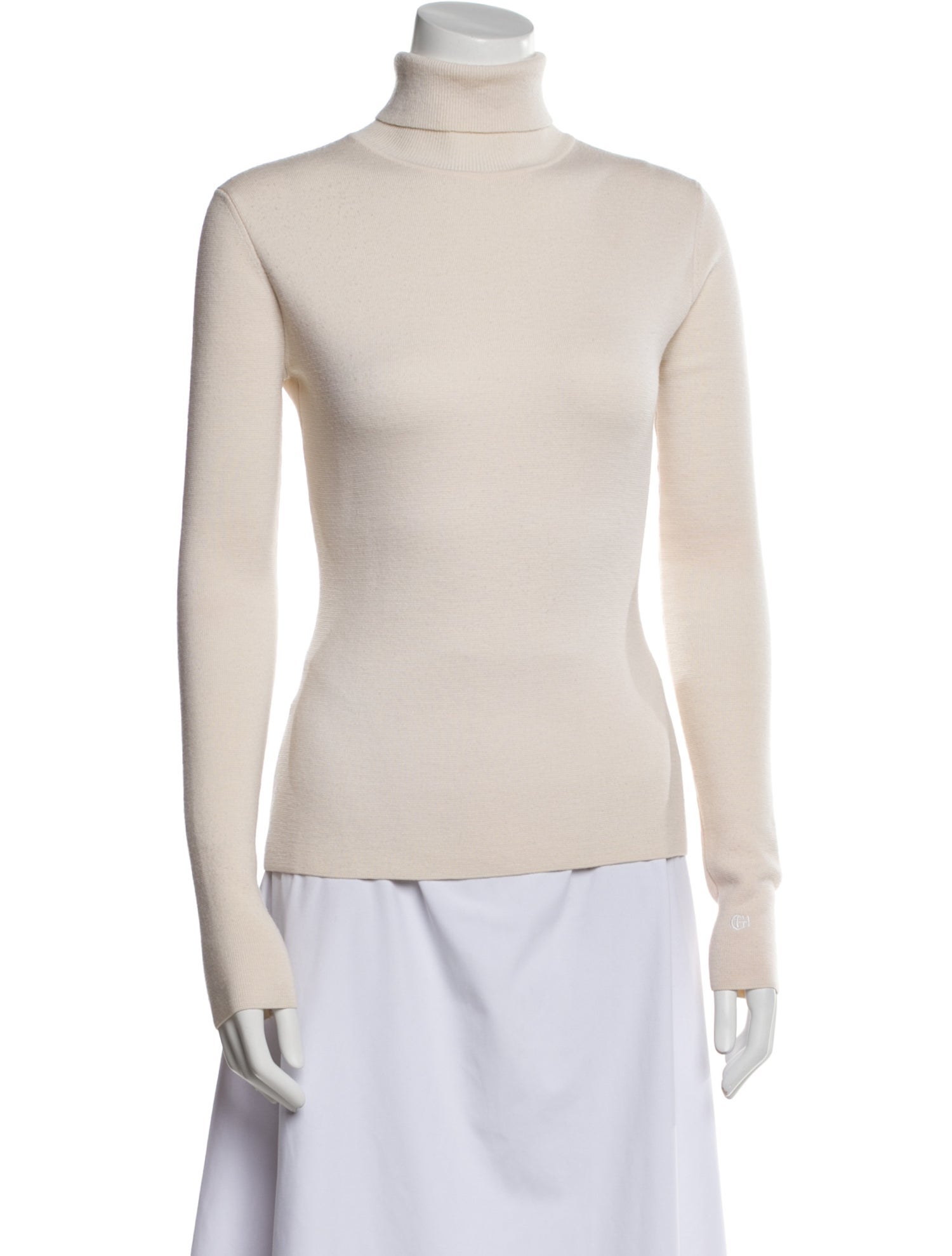 Gabriela Hearst Merino Wool Turtleneck Top