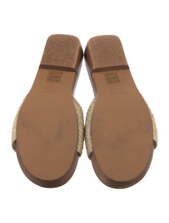 Gabriela Hearst Jute Slides