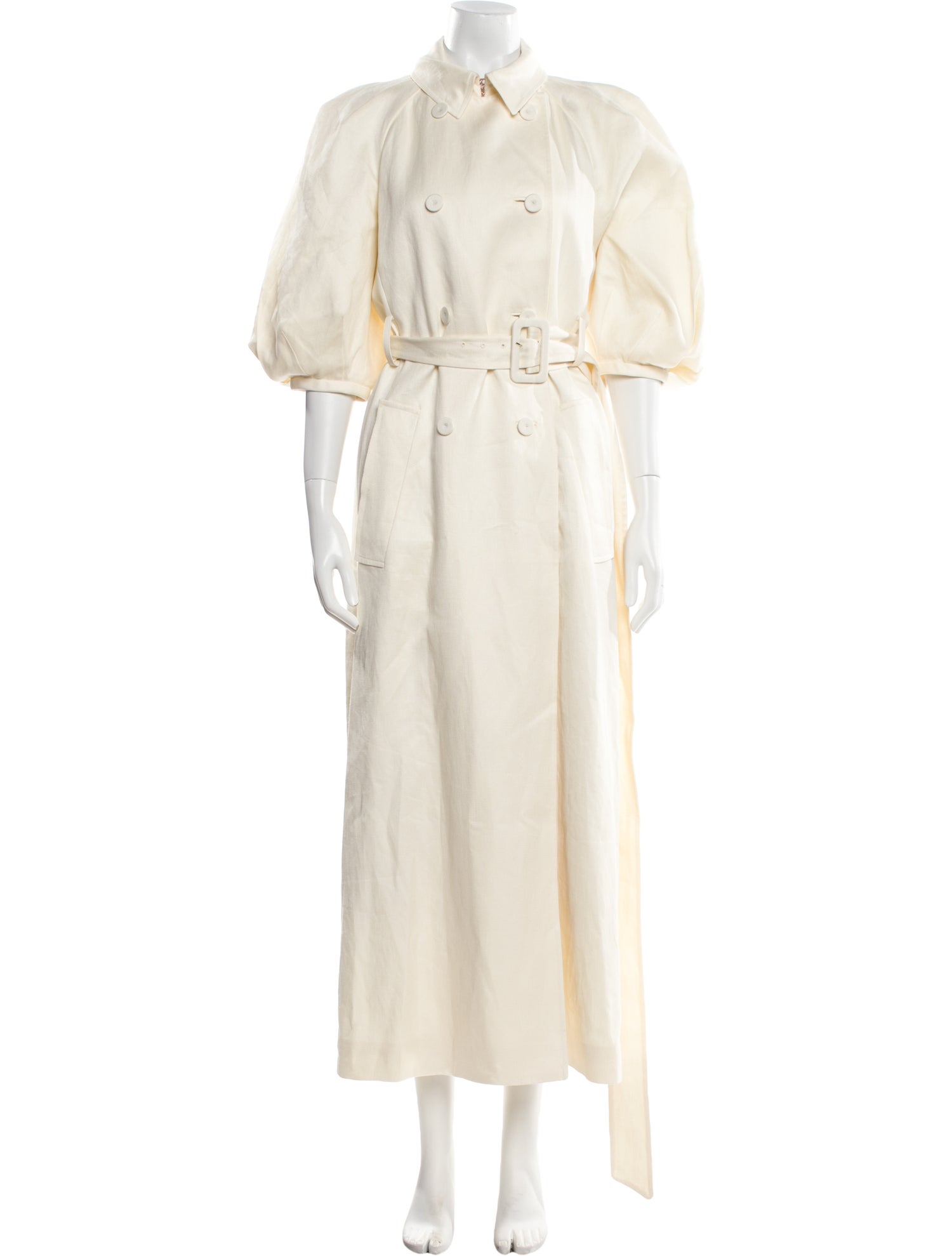 Gabriela Hearst Linen Trench Coat w/ Tags