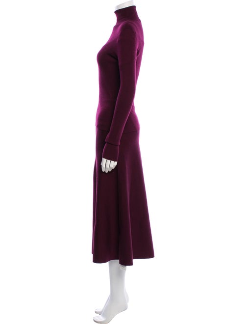 Gabriela Hearst Wool Embroidered Accent Skirt Set