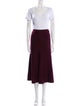 Gabriela Hearst Wool Embroidered Accent Skirt Set