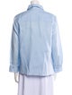 Gabriela Hearst Linen Long Sleeve Button-Up Top