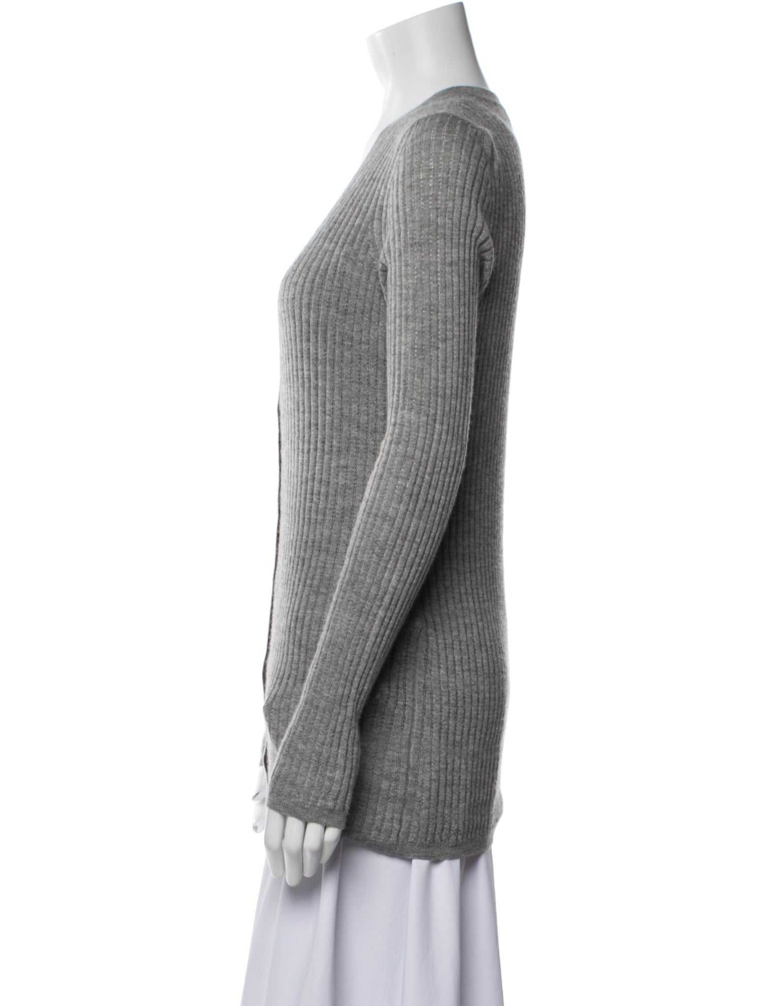 Gabriela Hearst Cashmere Eyelet Trim Set