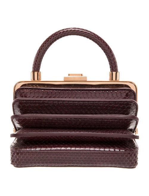 Gabriela Hearst Snakeskin Top Handle Bag