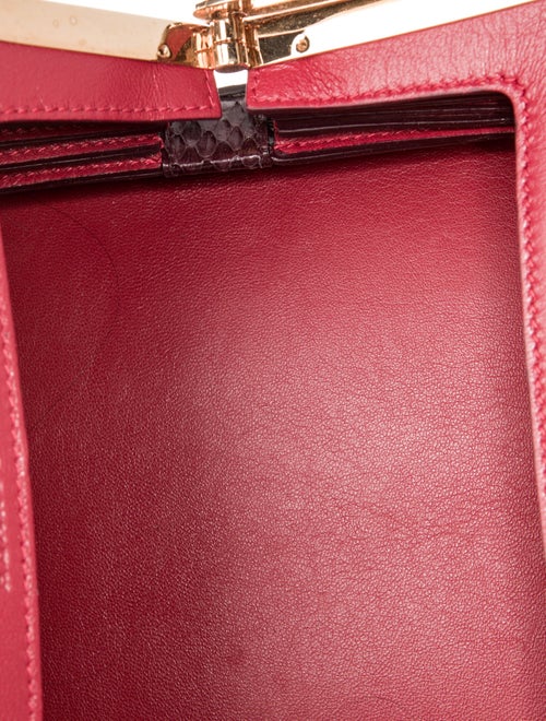 Gabriela Hearst Snakeskin Top Handle Bag