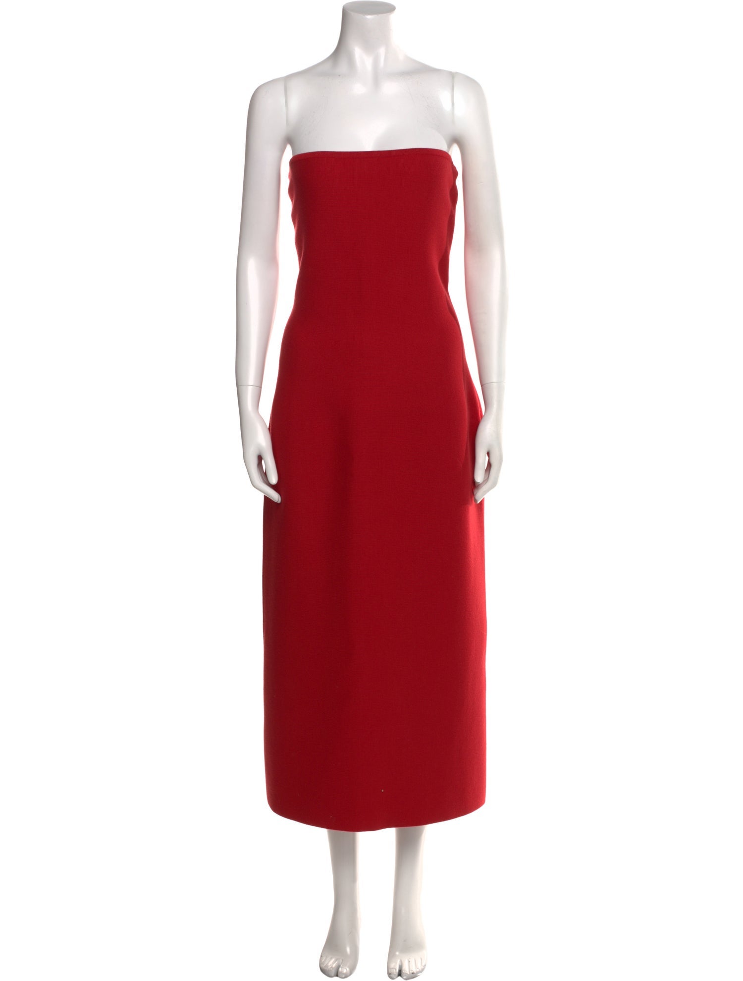 Gabriela Hearst Virgin Wool Midi Length Dress