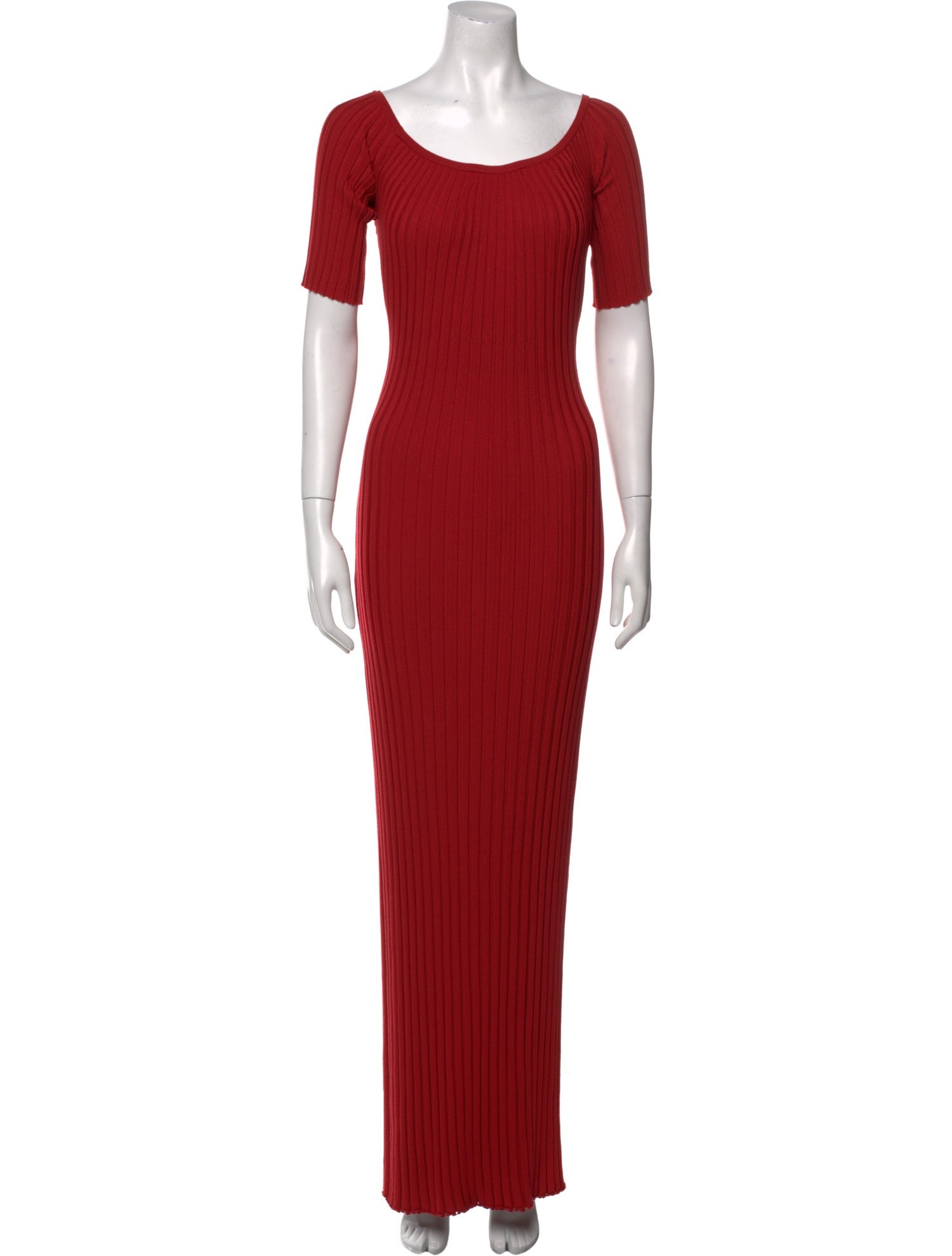Gabriela Hearst Scoop Neck Long Dress