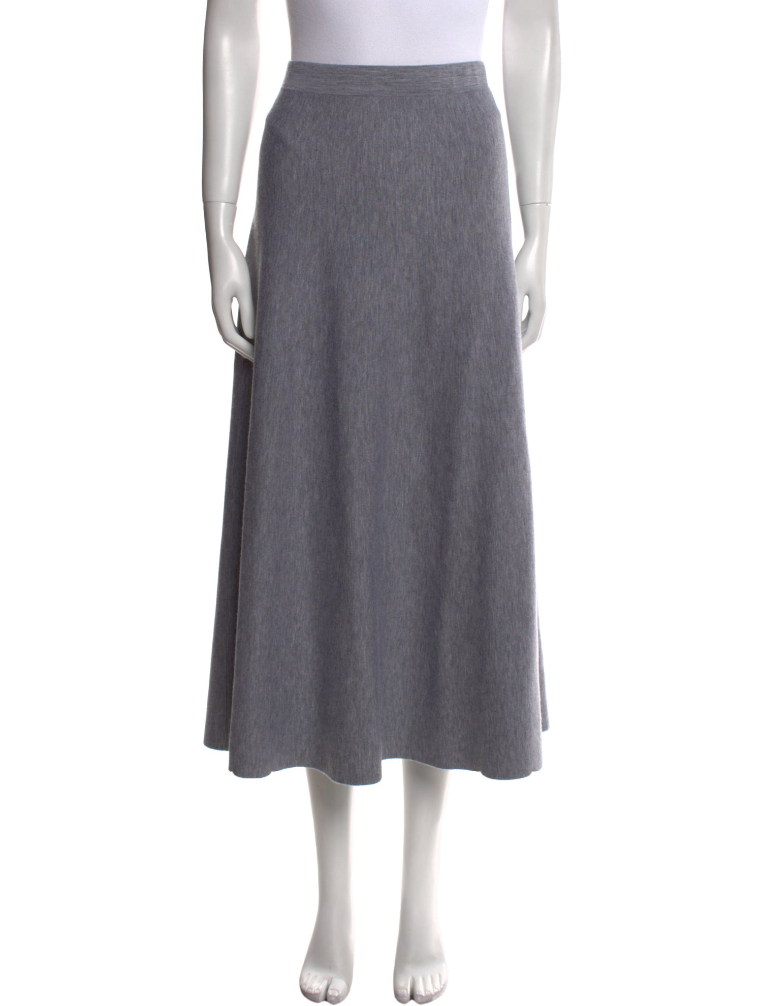 Gabriela Hearst Wool Midi Length Skirt