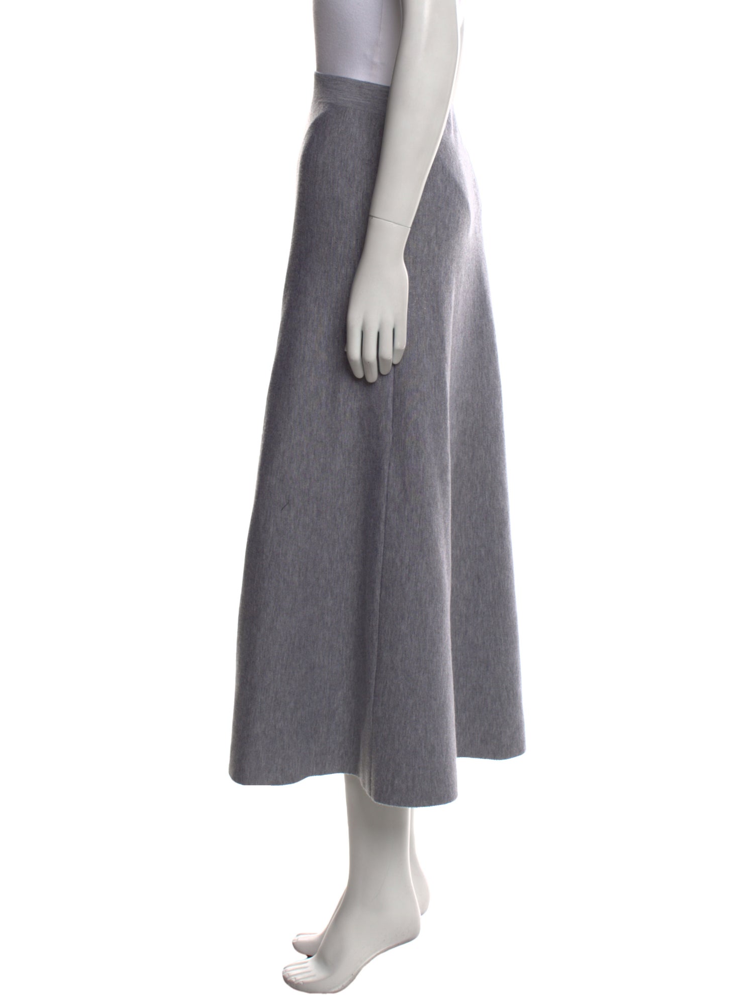Gabriela Hearst Wool Midi Length Skirt