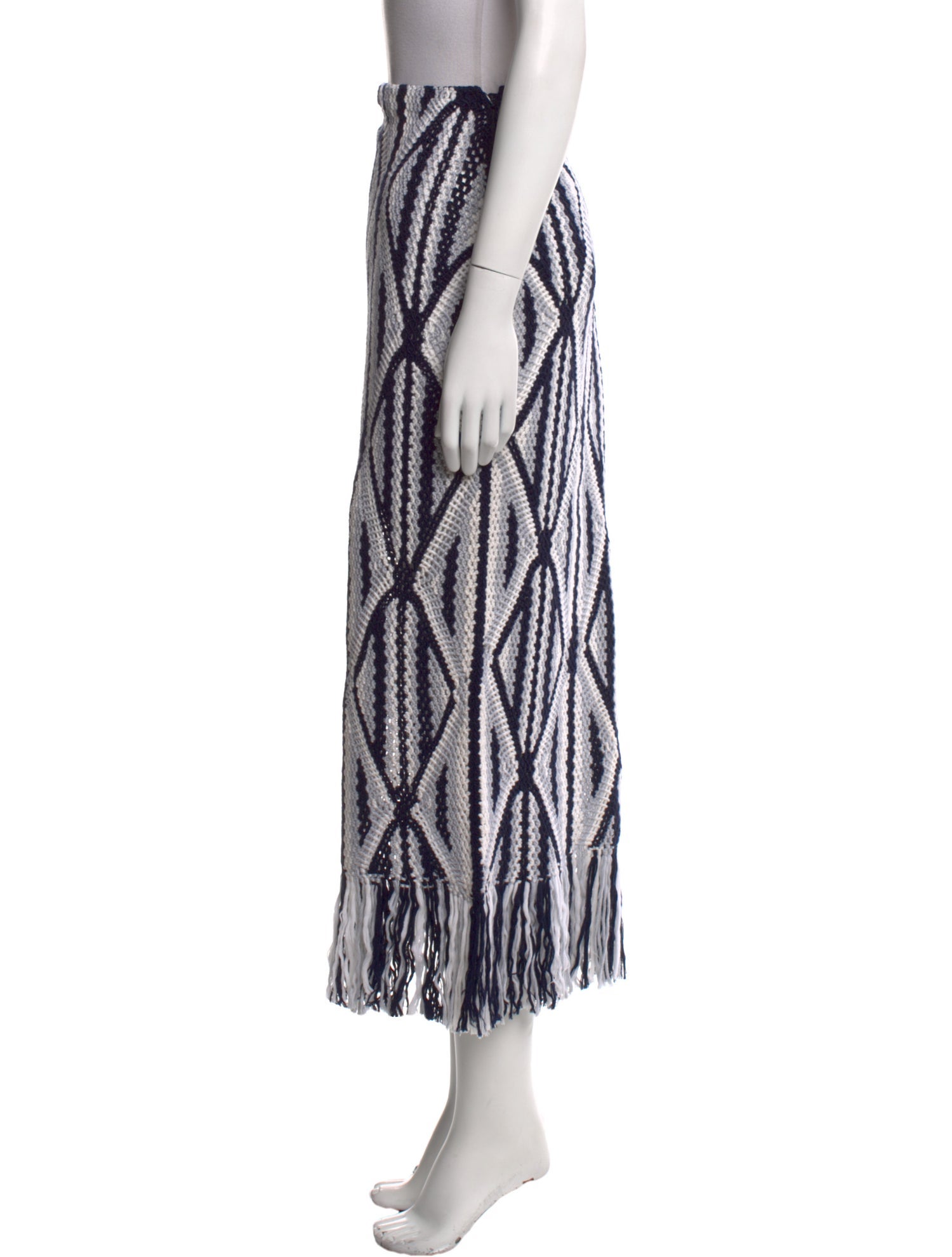 Gabriela Hearst Wool Midi Length Skirt