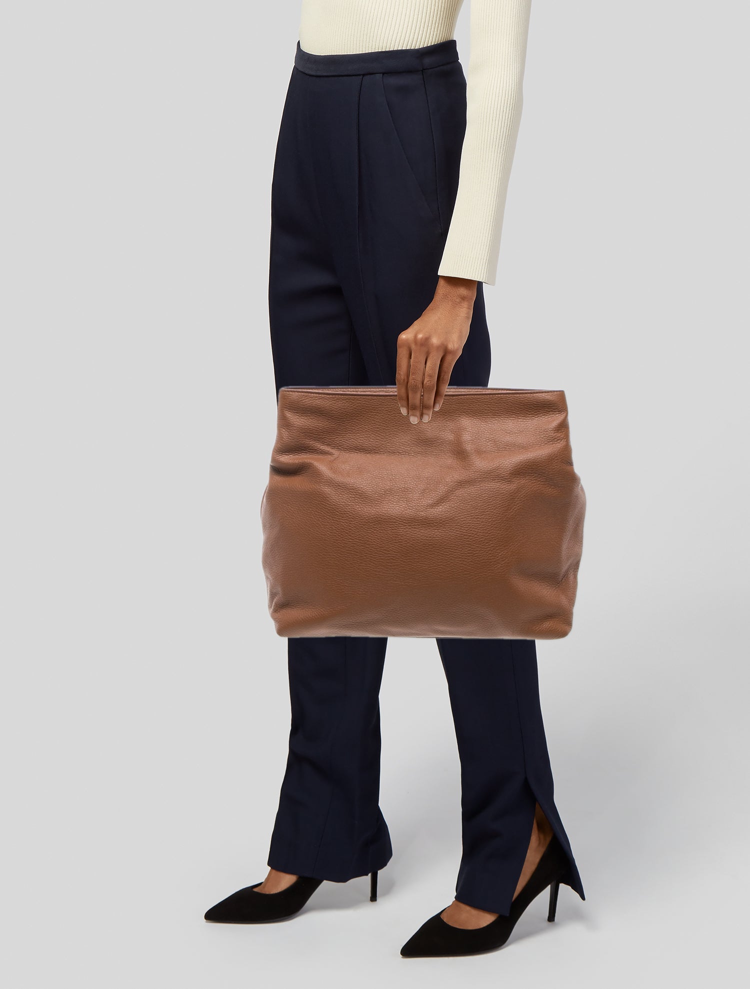 Gabriela Hearst Leather Clutch