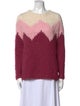 Gabriela Hearst Cashmere Colorblock Pattern Sweater