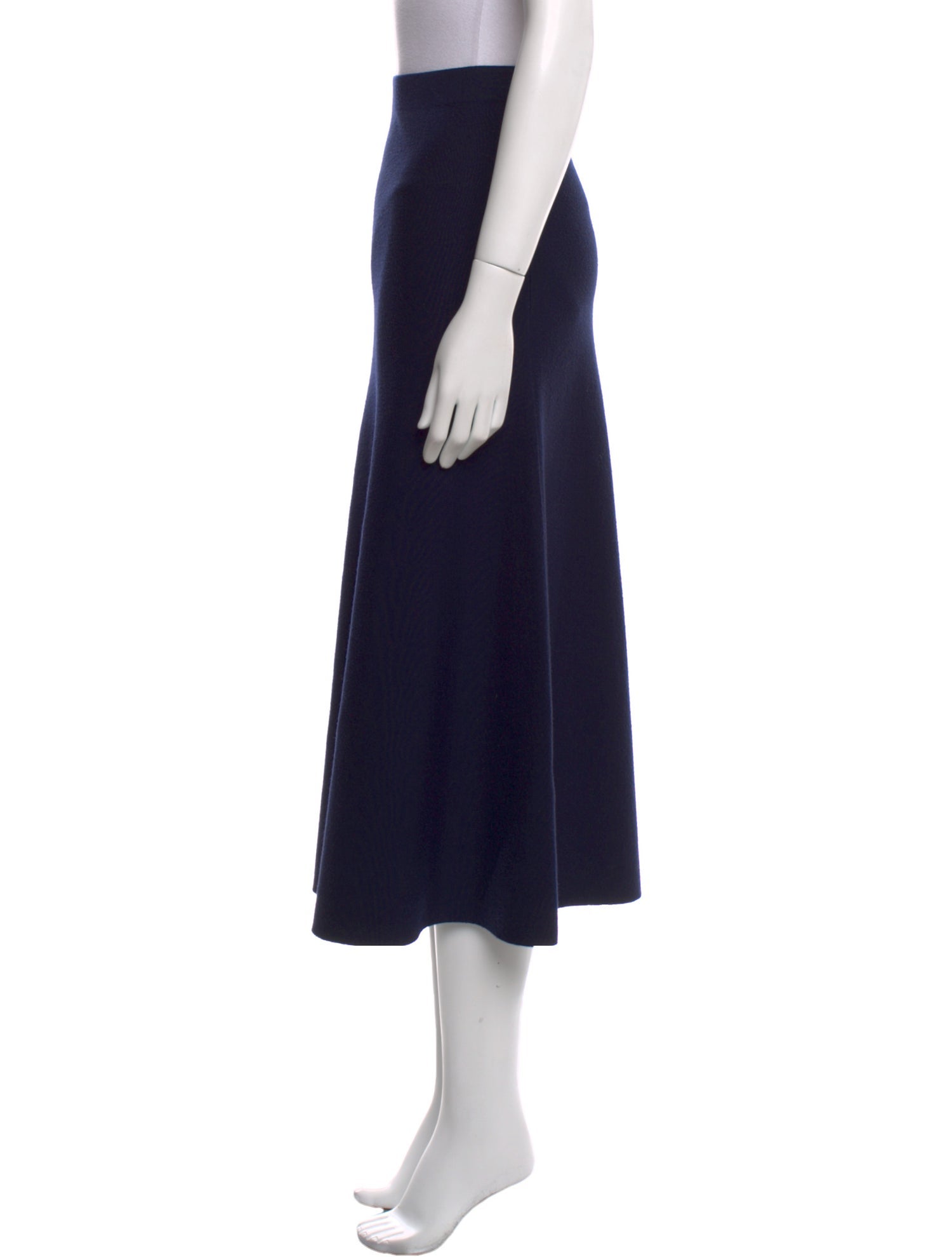 Gabriela Hearst Wool Midi Length Skirt