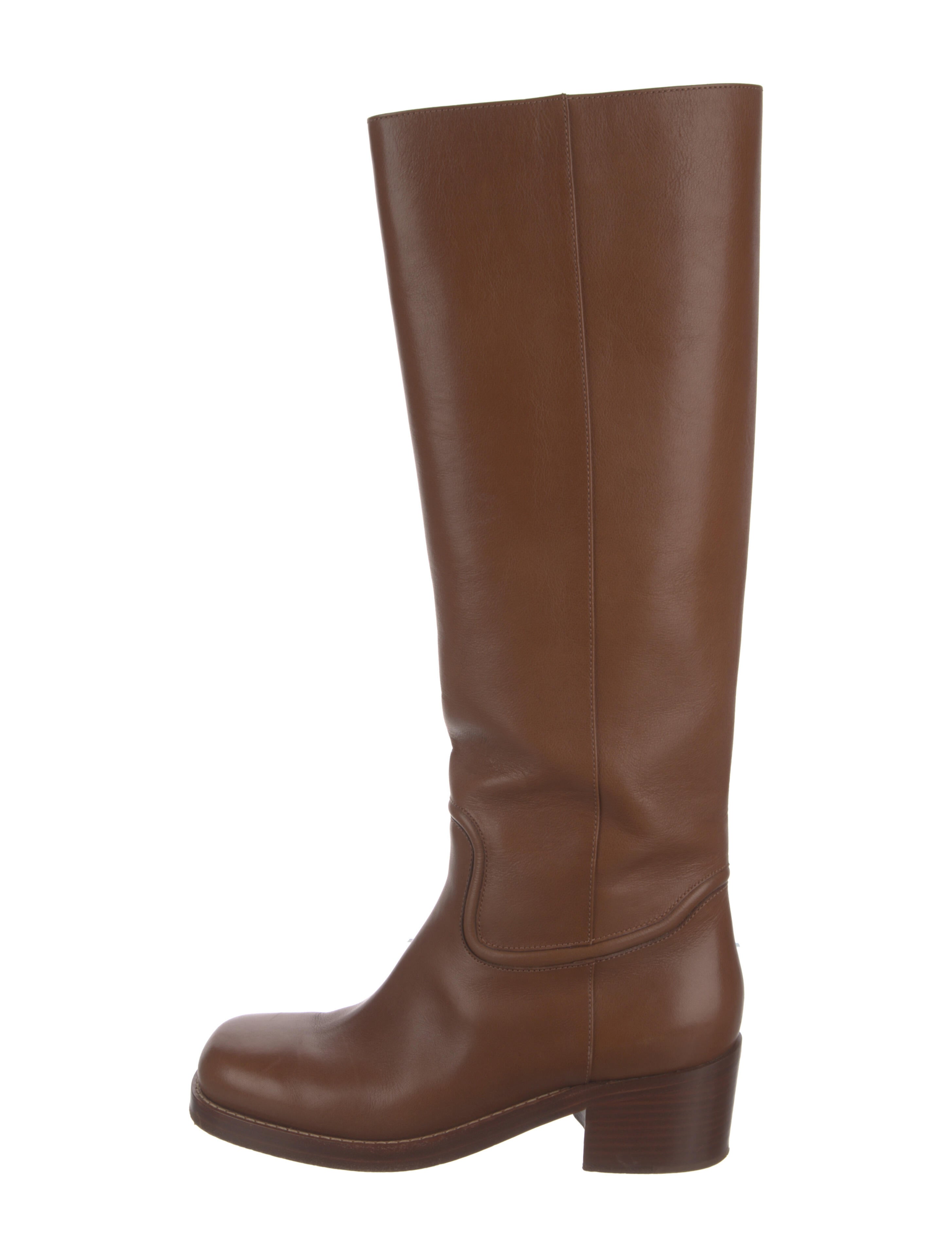 Gabriela Hearst Leather Riding Boots