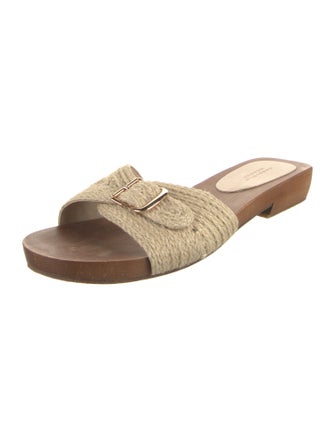 Gabriela Hearst Jute Slides