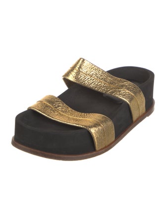 Gabriela Hearst Leather Slides
