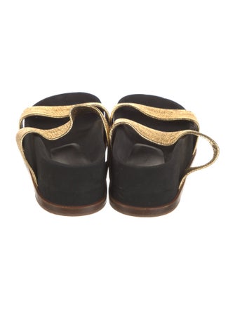 Gabriela Hearst Leather Slides