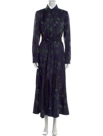 Gabriela Hearst Silk Long Dress