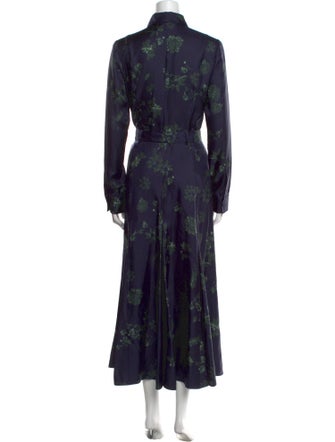 Gabriela Hearst Silk Long Dress