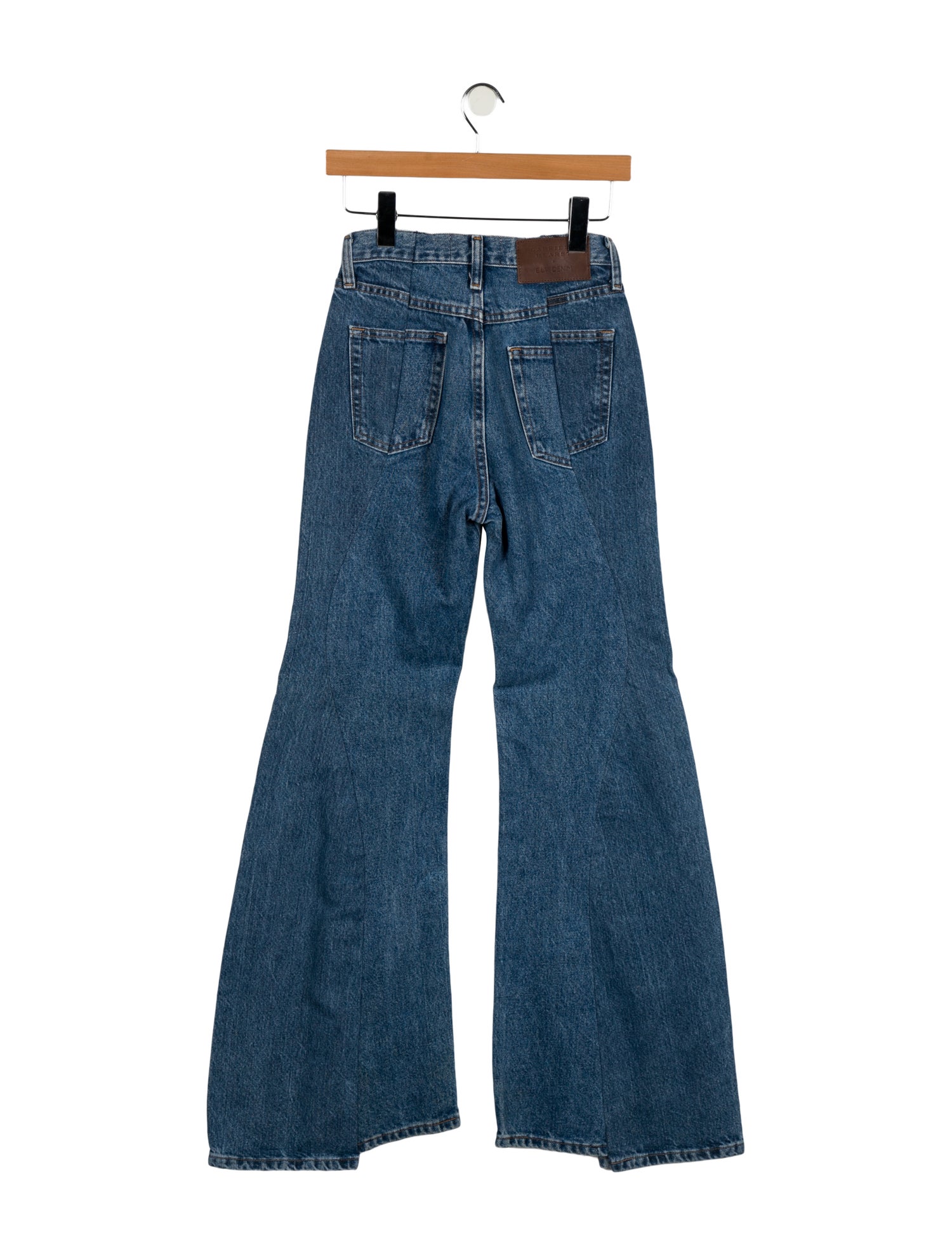 Gabriela Hearst Mid-Rise Wide Leg Jeans