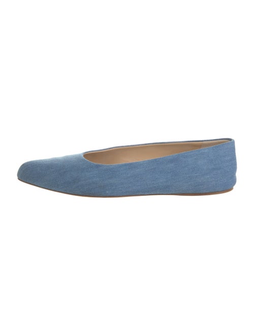 Gabriela Hearst Denim Ballet Flats