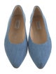 Gabriela Hearst Denim Ballet Flats
