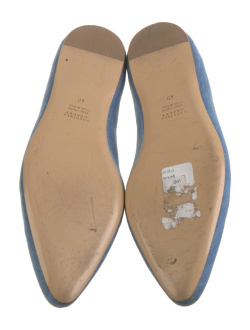 Gabriela Hearst Denim Ballet Flats
