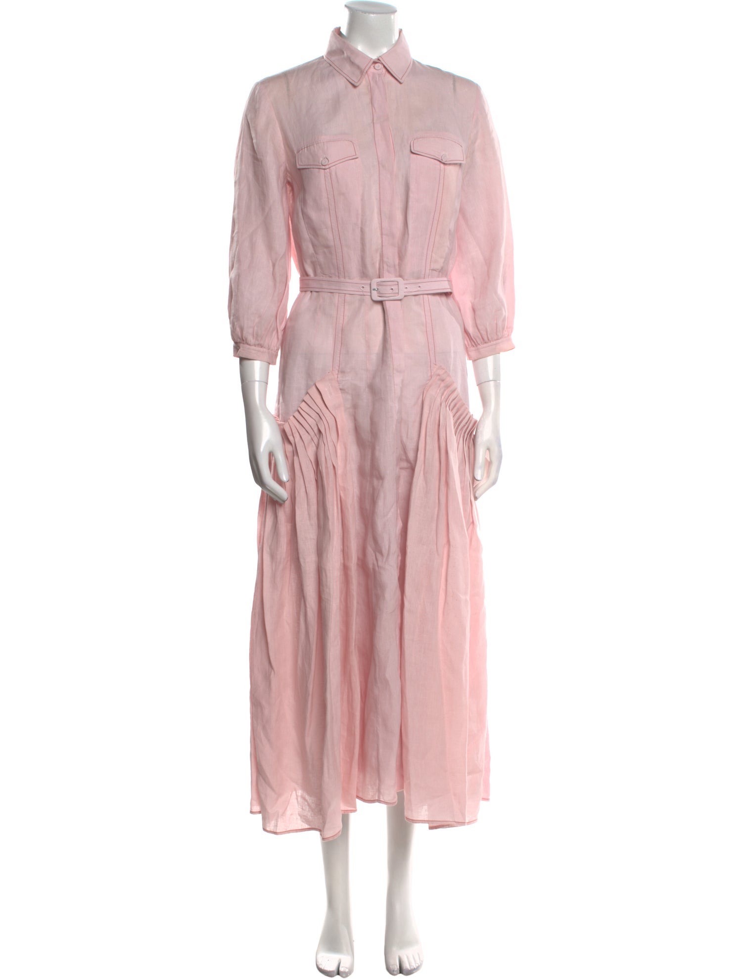 Gabriela Hearst Linen Long Dress