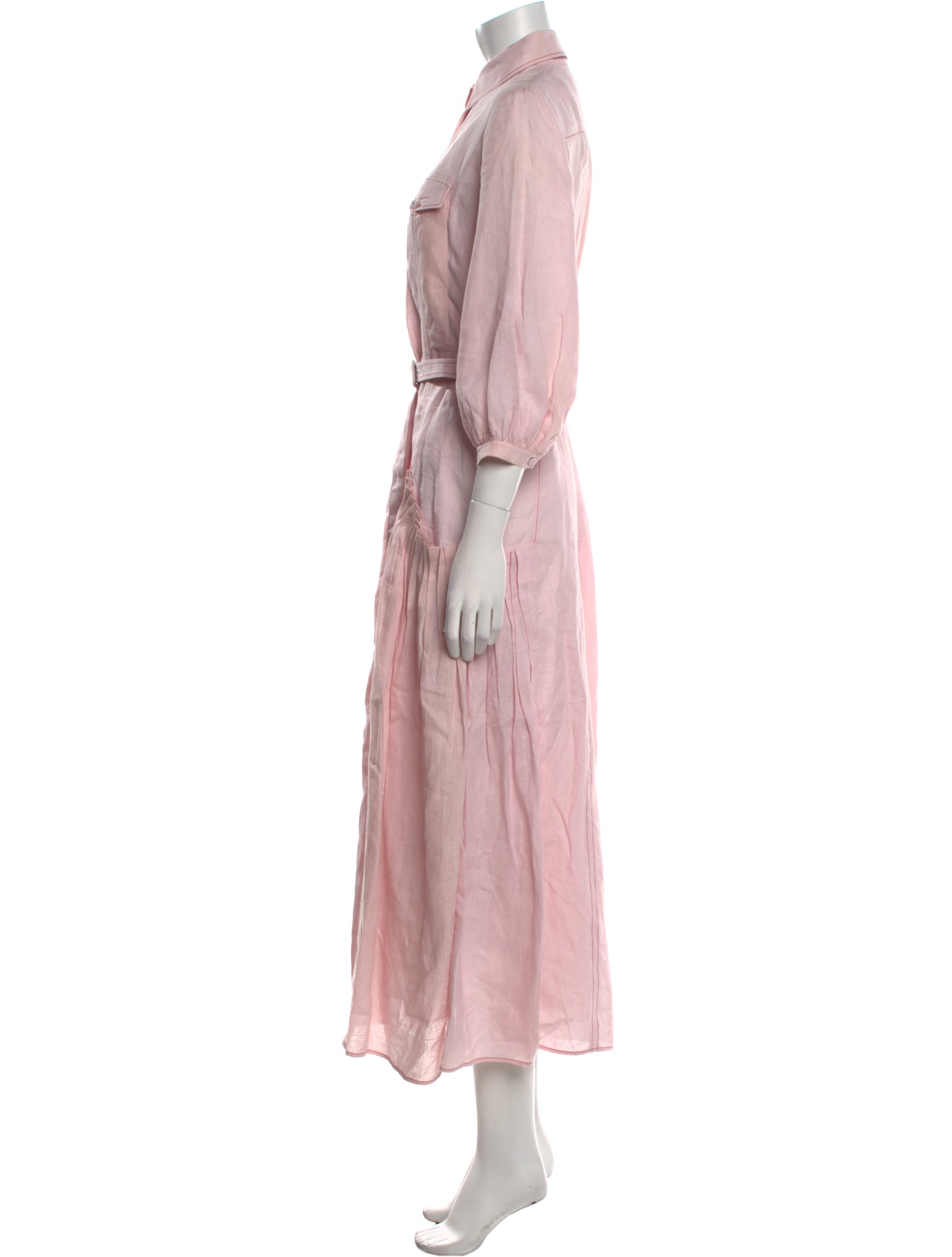 Gabriela Hearst Linen Long Dress