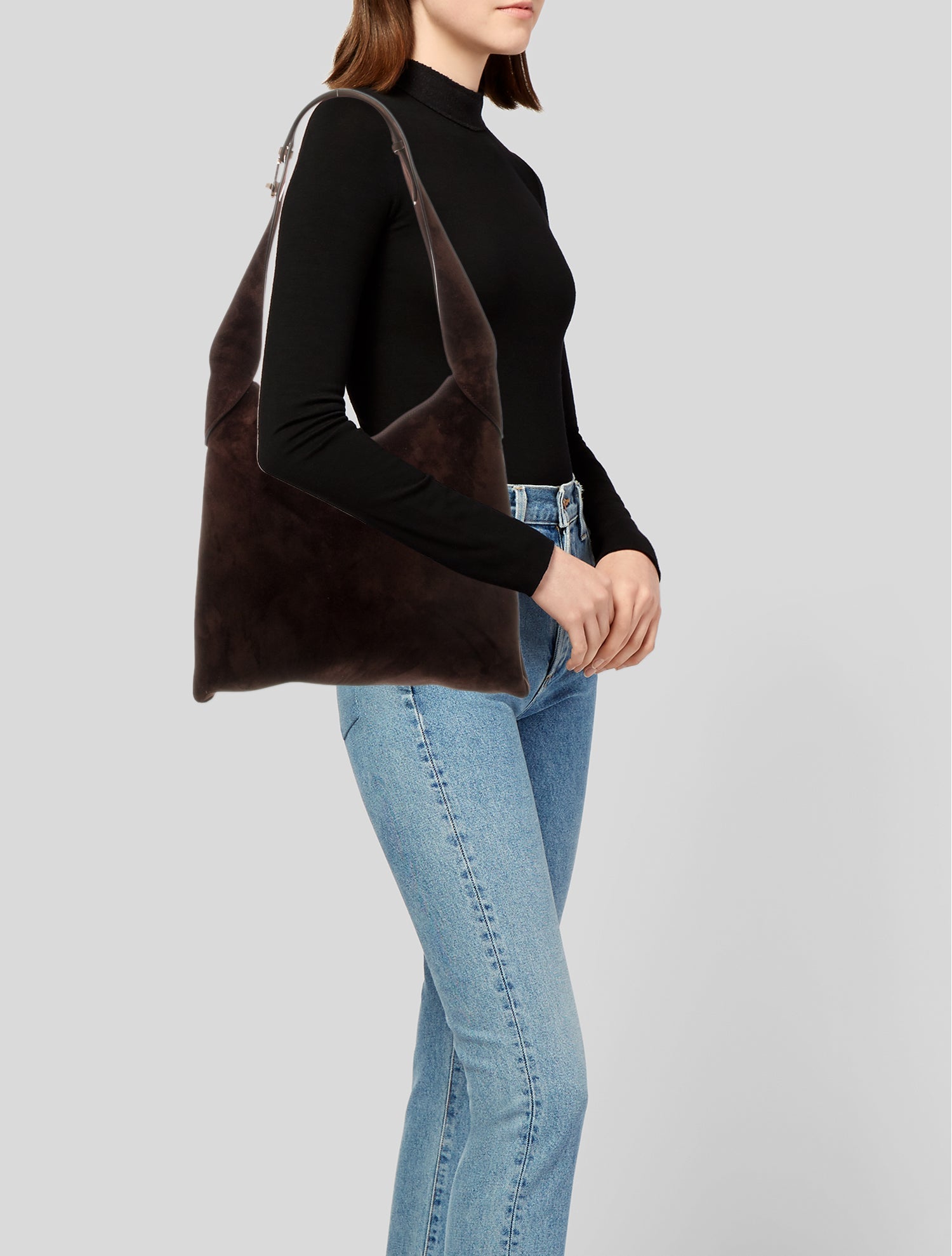 Gabriela Hearst Suede Shoulder Bag