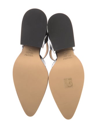 Gabriela Hearst Leather T-Strap Pumps