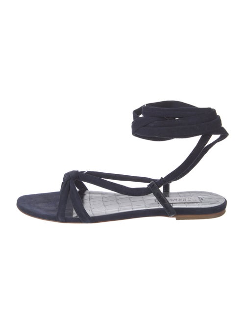 Gabriela Hearst Suede Gladiator Sandals