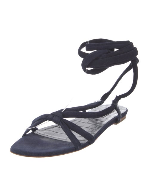 Gabriela Hearst Suede Gladiator Sandals