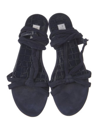 Gabriela Hearst Suede Gladiator Sandals