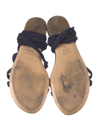 Gabriela Hearst Suede Gladiator Sandals