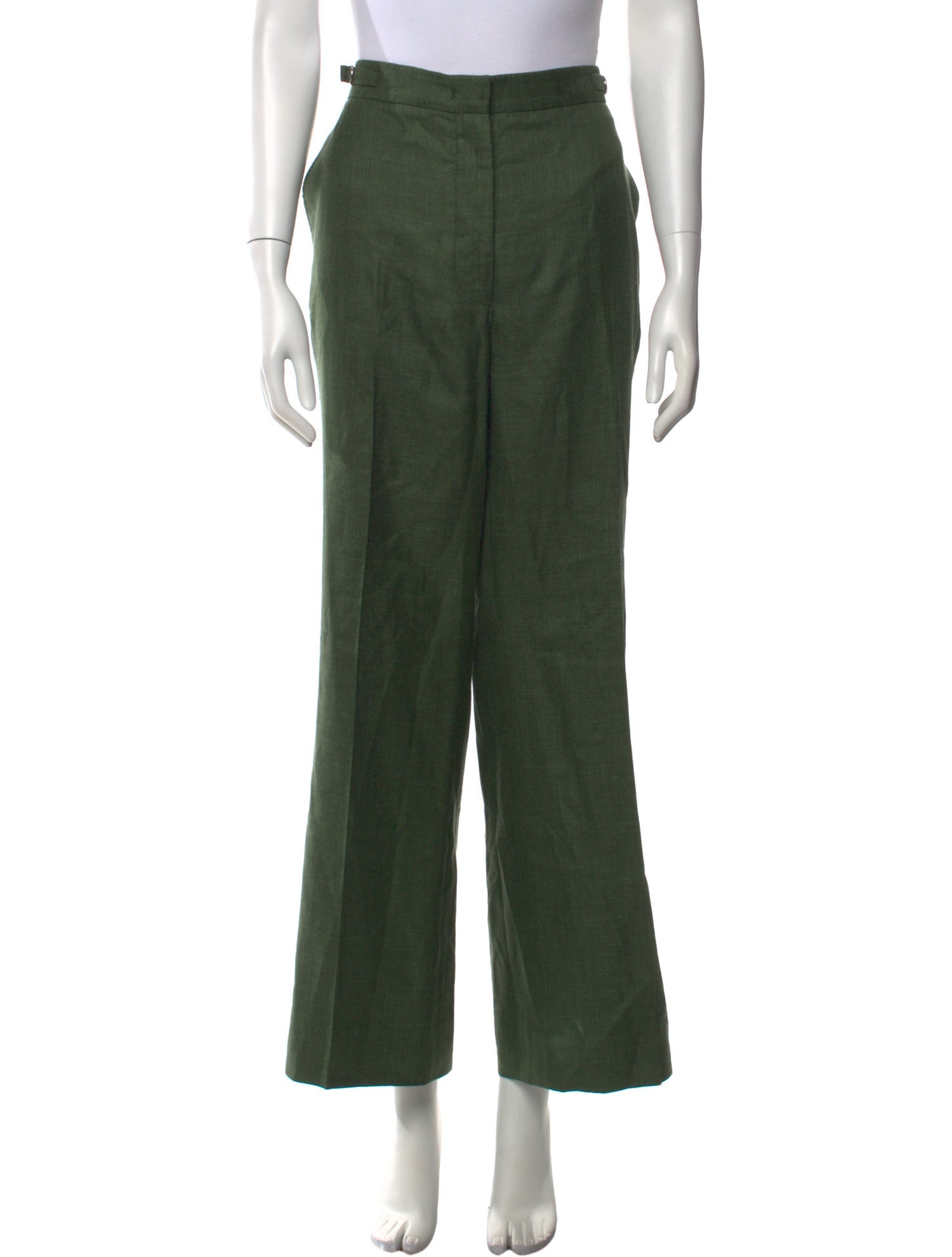 Gabriela Hearst Wool Wide Leg Pants