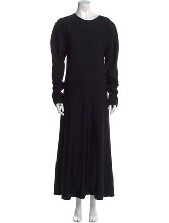 Gabriela Hearst Virgin Wool Midi Length Dress