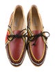 Gabriela Hearst Leather Striped Flats