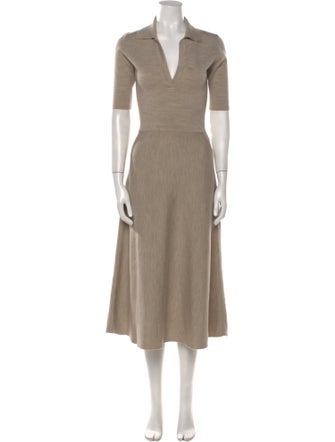 Gabriela Hearst Wool Long Dress