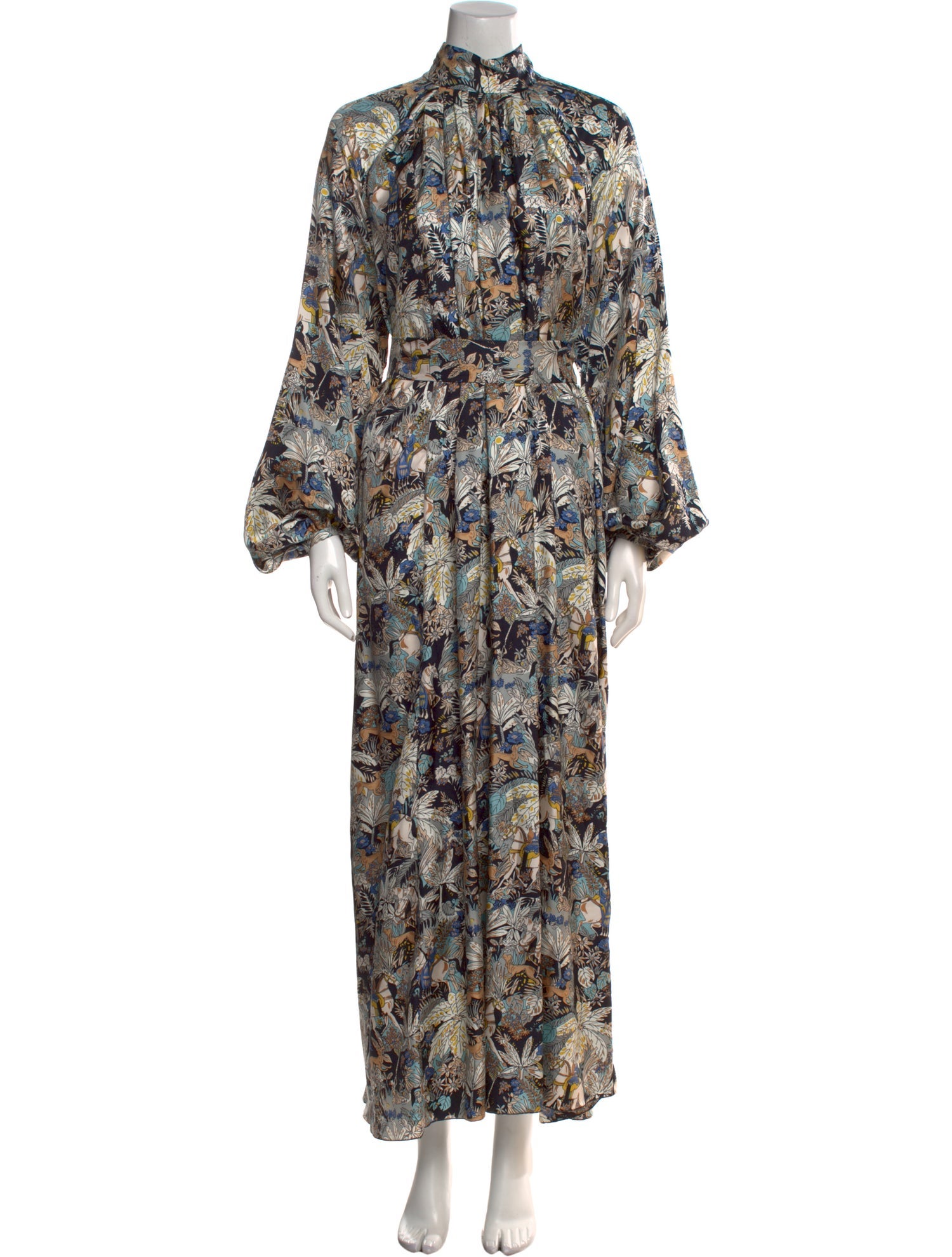 Gabriela Hearst Silk Long Dress